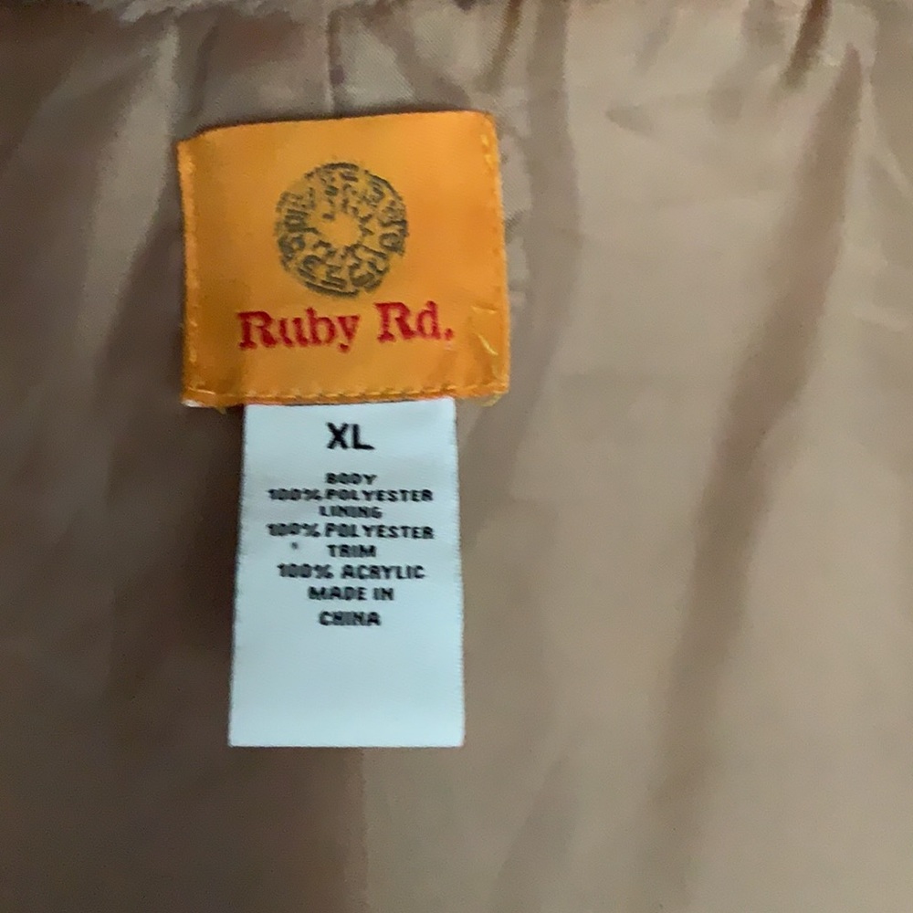 💥Ruby Rd. Vest - Size XL💥 - Picture 5 of 9